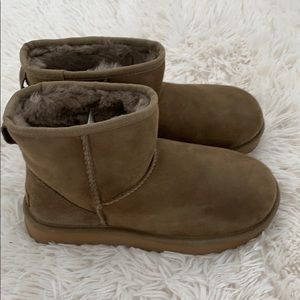 UGG classic mini 2 genuine shearling lined boots